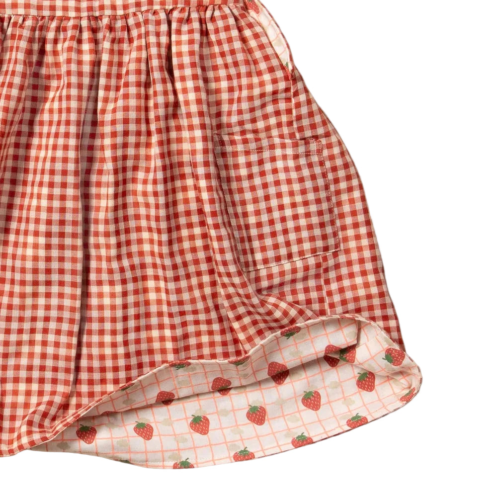 Strawberry Days Reversible Pinny Dress 4