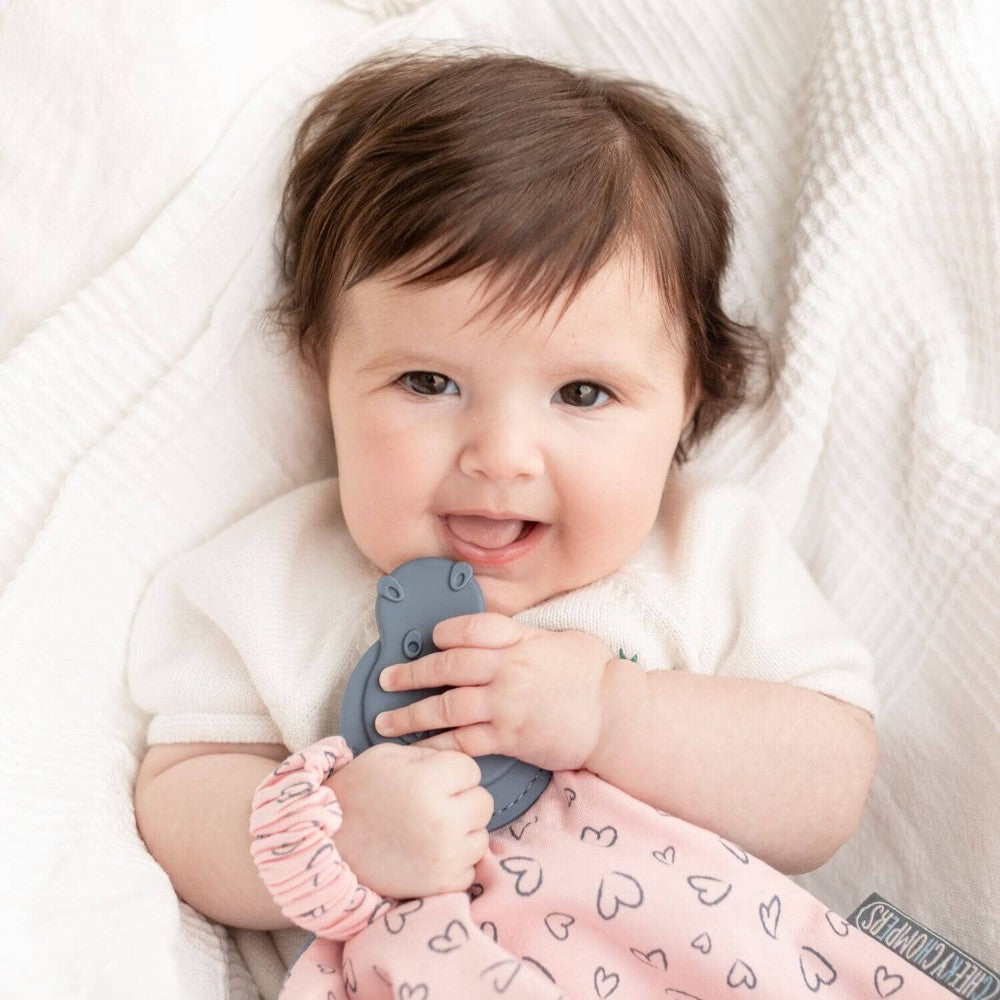Baby Comforter with Teether - Made with Love 1