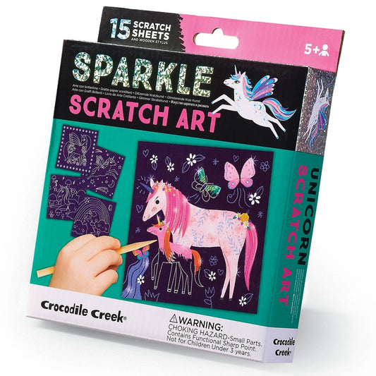 Crocodile Creek - Unicorn Scratch Art 1