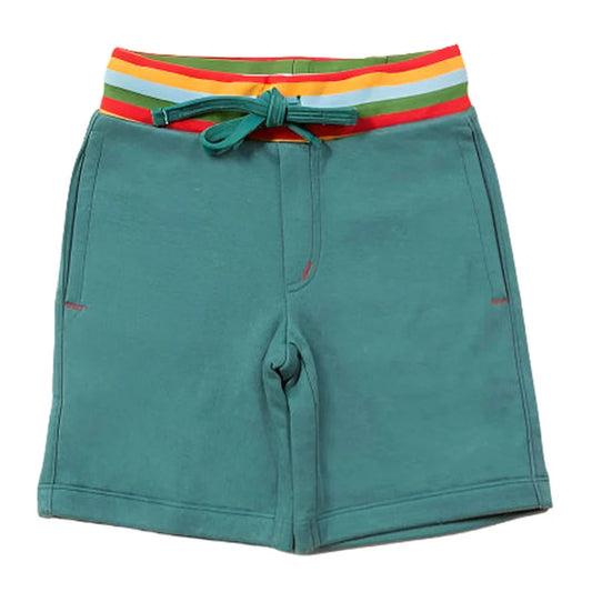 Comfy Jogger Shorts - Green 1