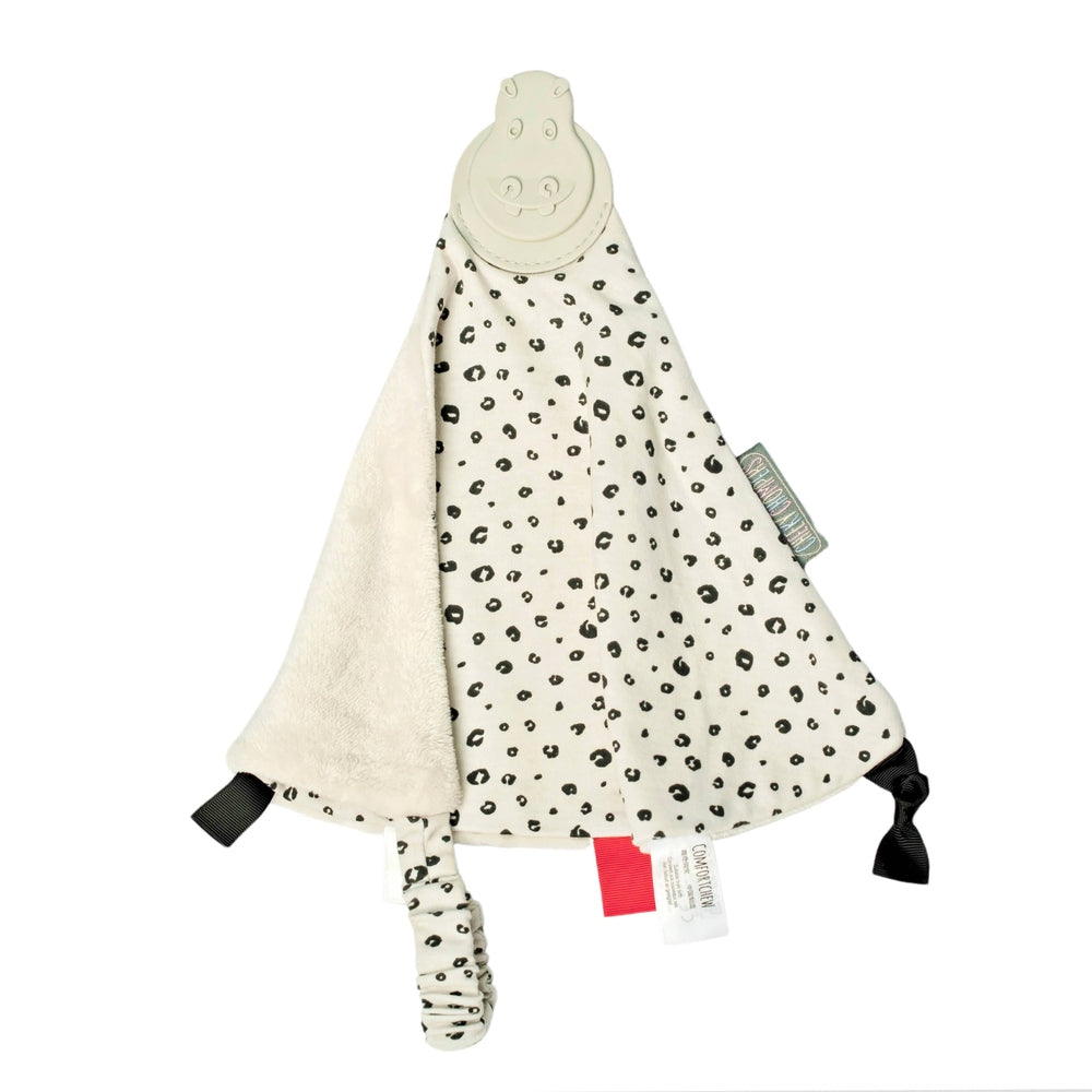 Baby Comforter with Teether - Leopard Spot 5