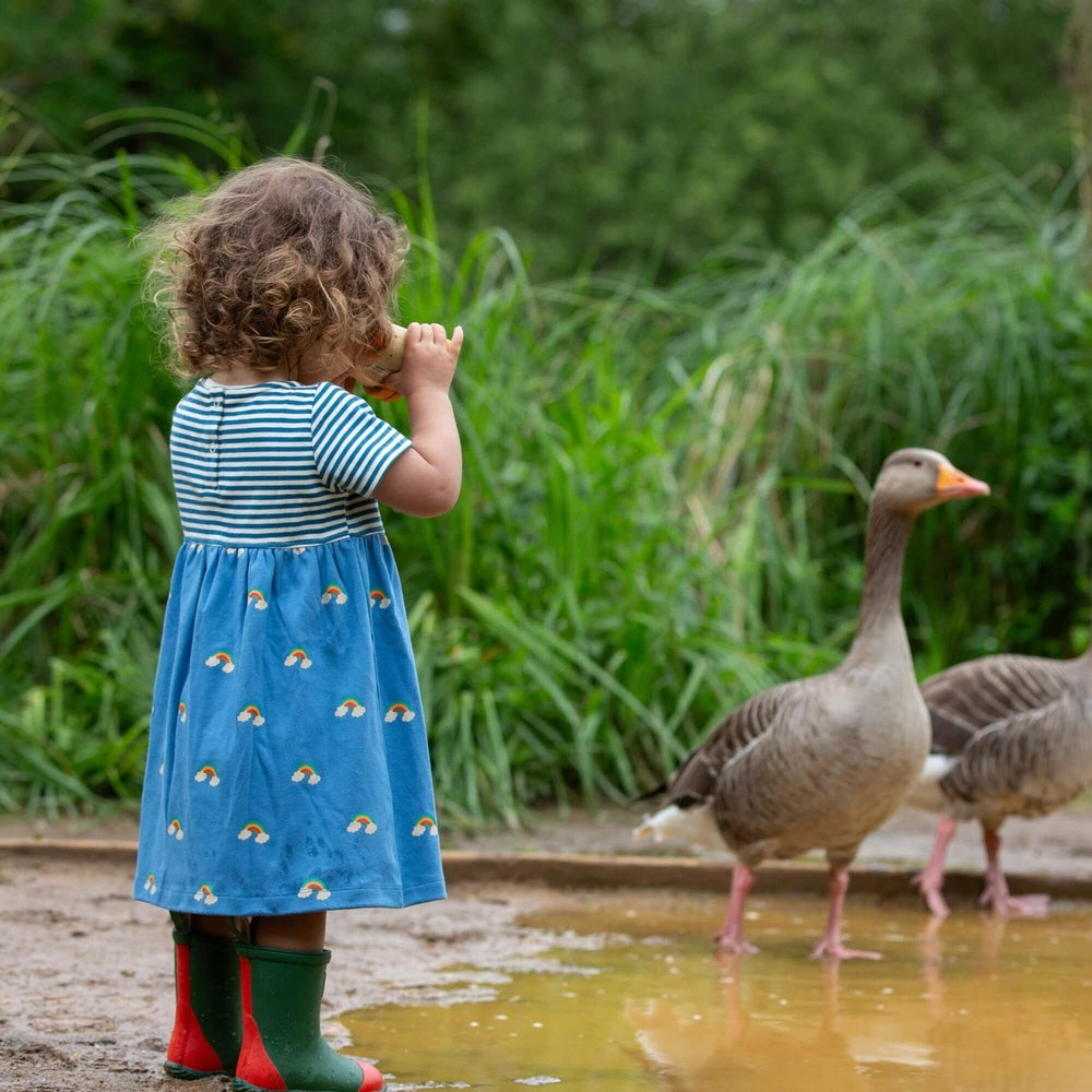 Blue Rainbows Easy Peasy Summer Dress 3