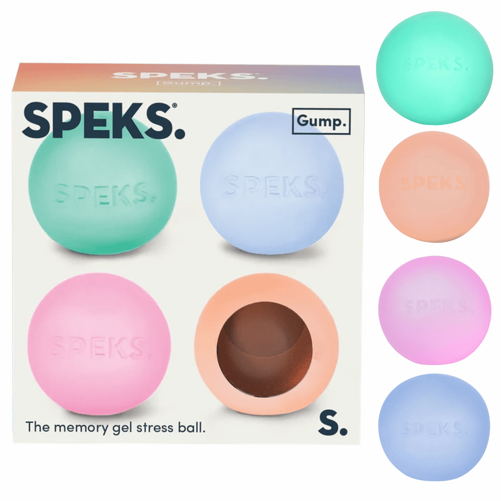 SPEKS Mini Gump 4 Pack - The Memory Gel Stress Ball 1