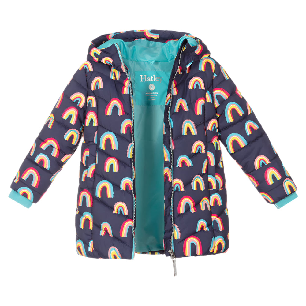 Vivid Rainbows Puffer Jacket 2