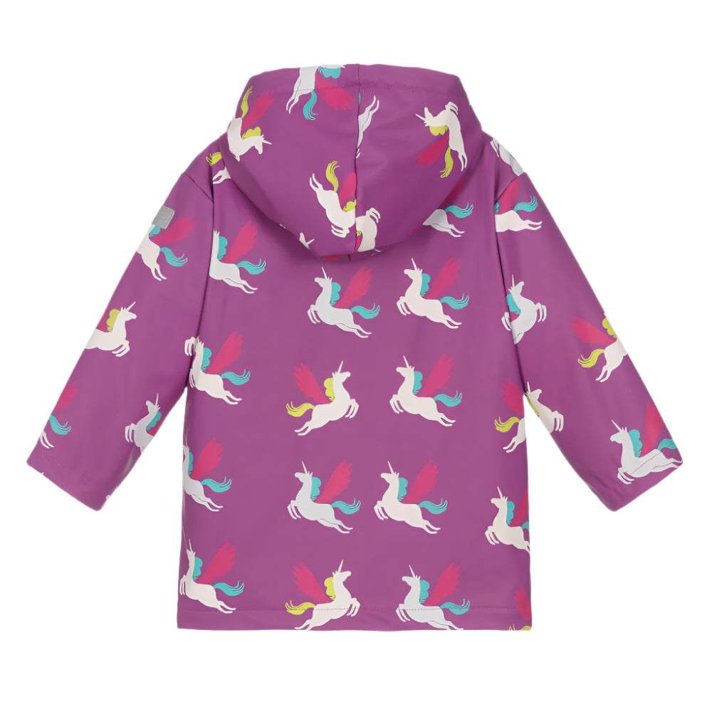 Hatley Rain Jacket - Pretty Pegasus Colour Change 