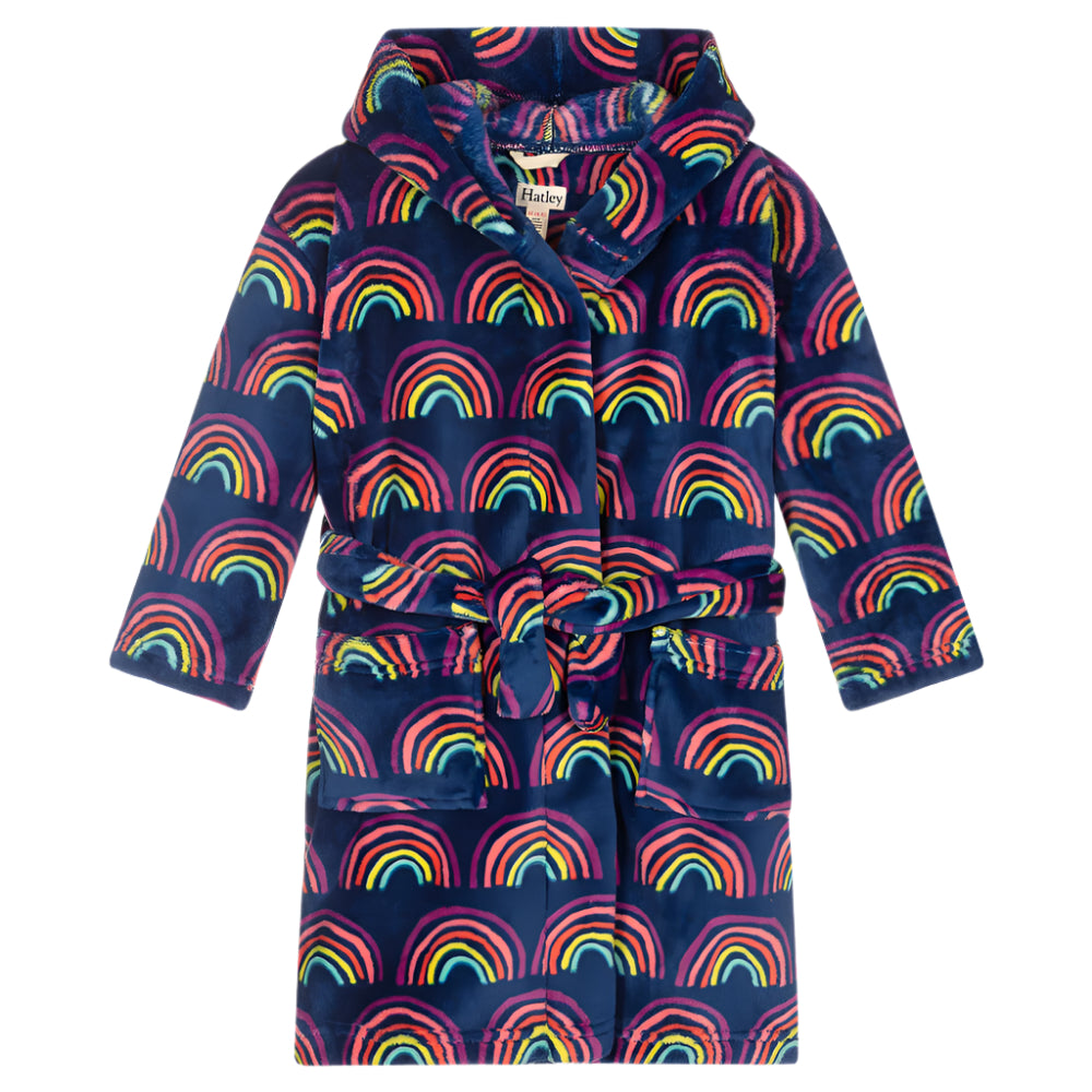 Fleece Robe - Rainbow Dreams 1