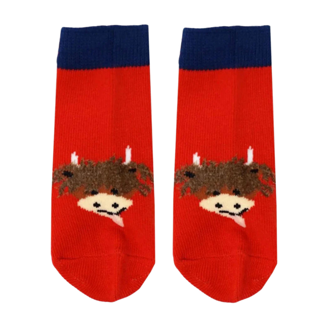 Hamish Highland Cow Socks 1