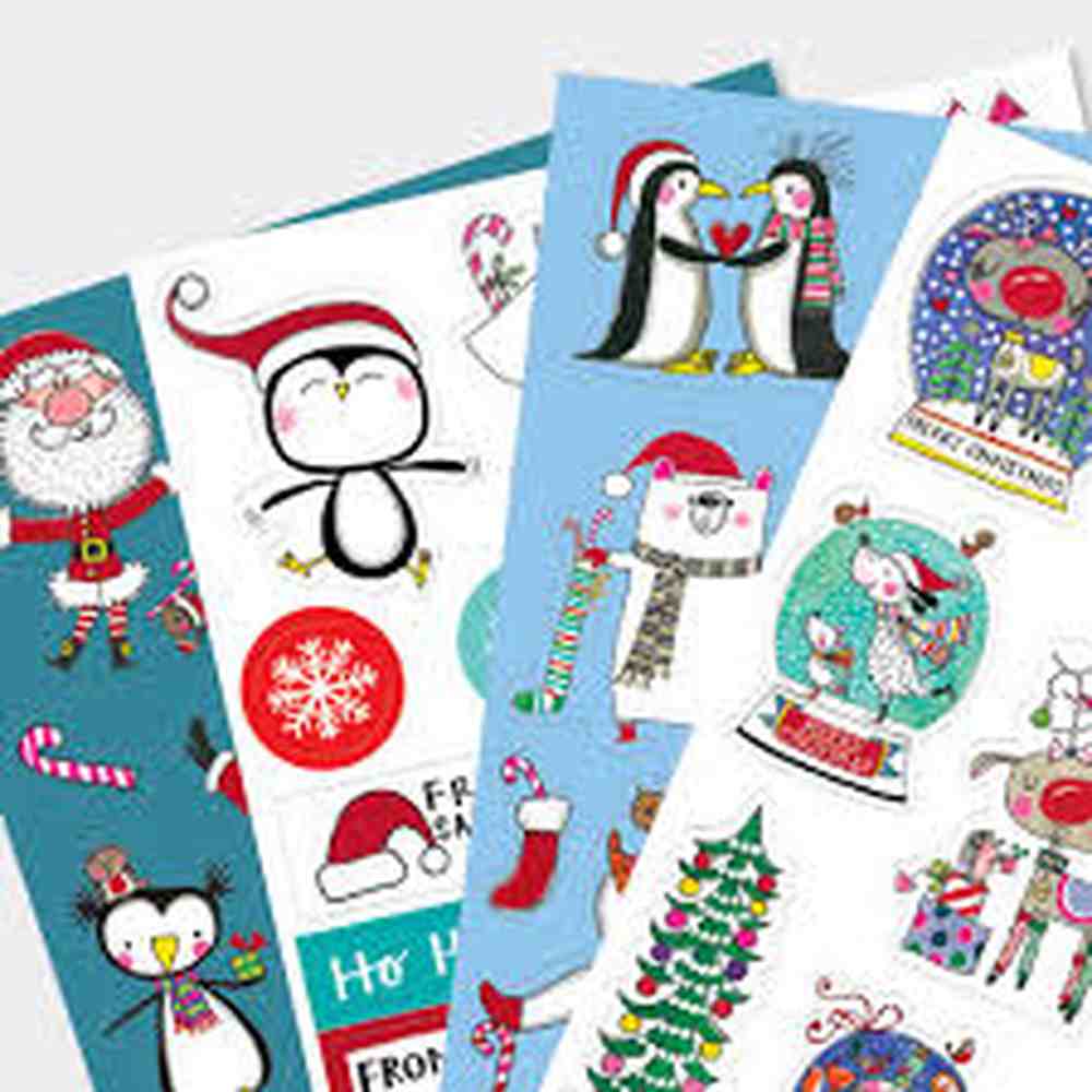 Christmas Sticker Books 2