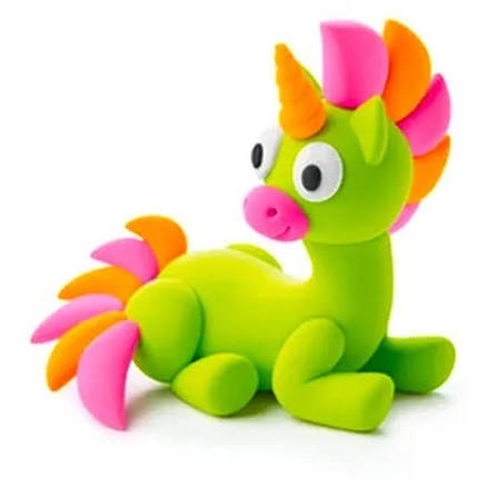 Hey Clay 15 Pot Model Set - Unicorns 6