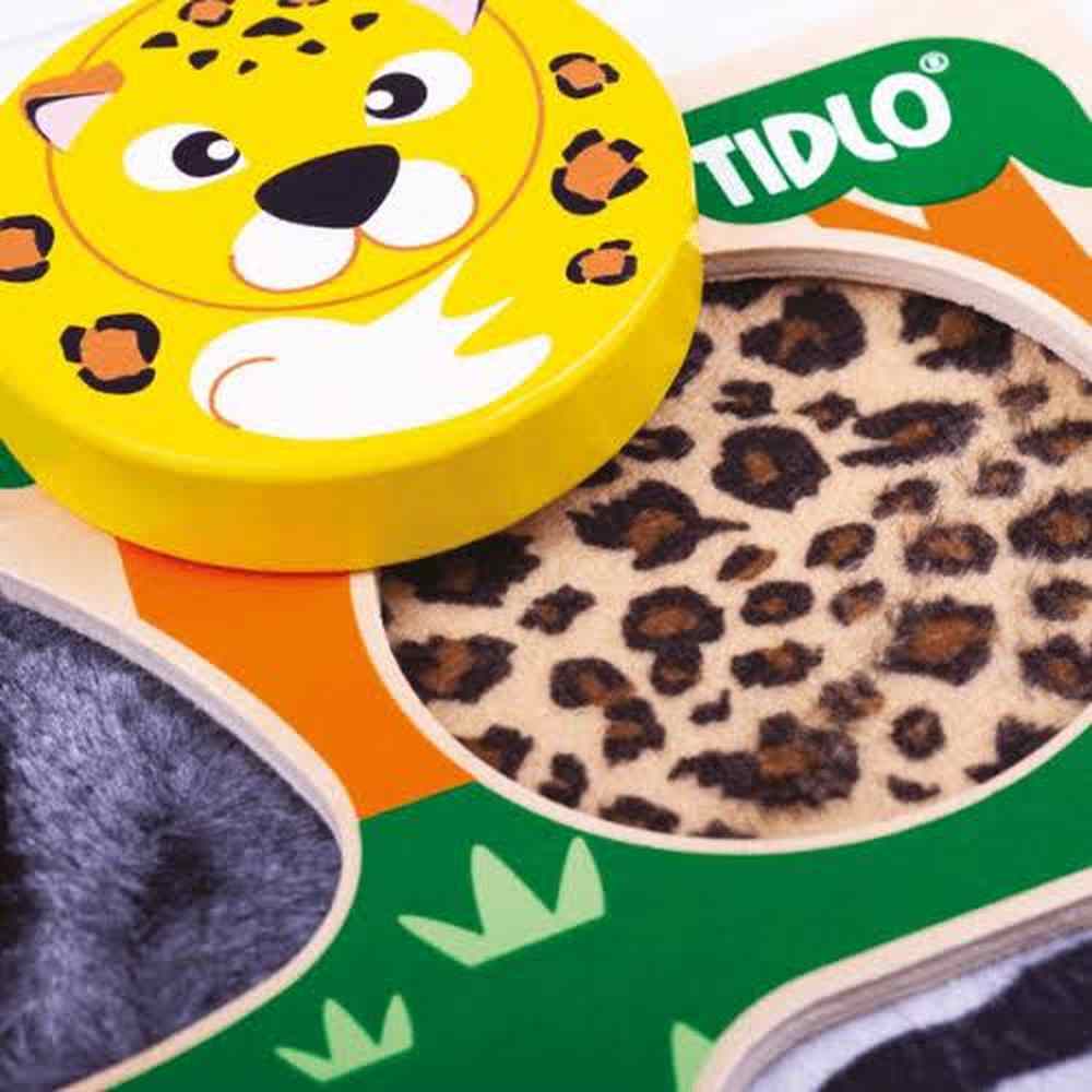 Touch and Feel Safari Puzzle Board 2