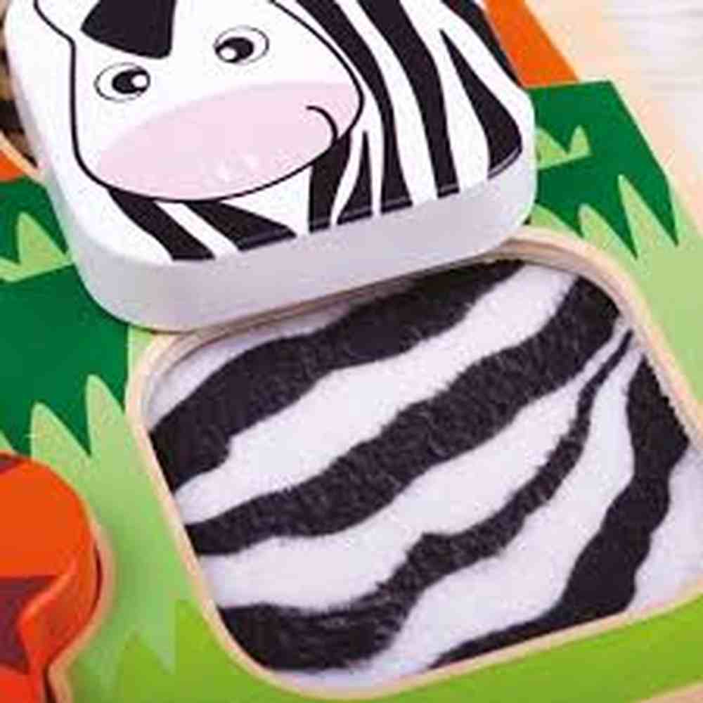 Touch and Feel Safari Puzzle Board 3