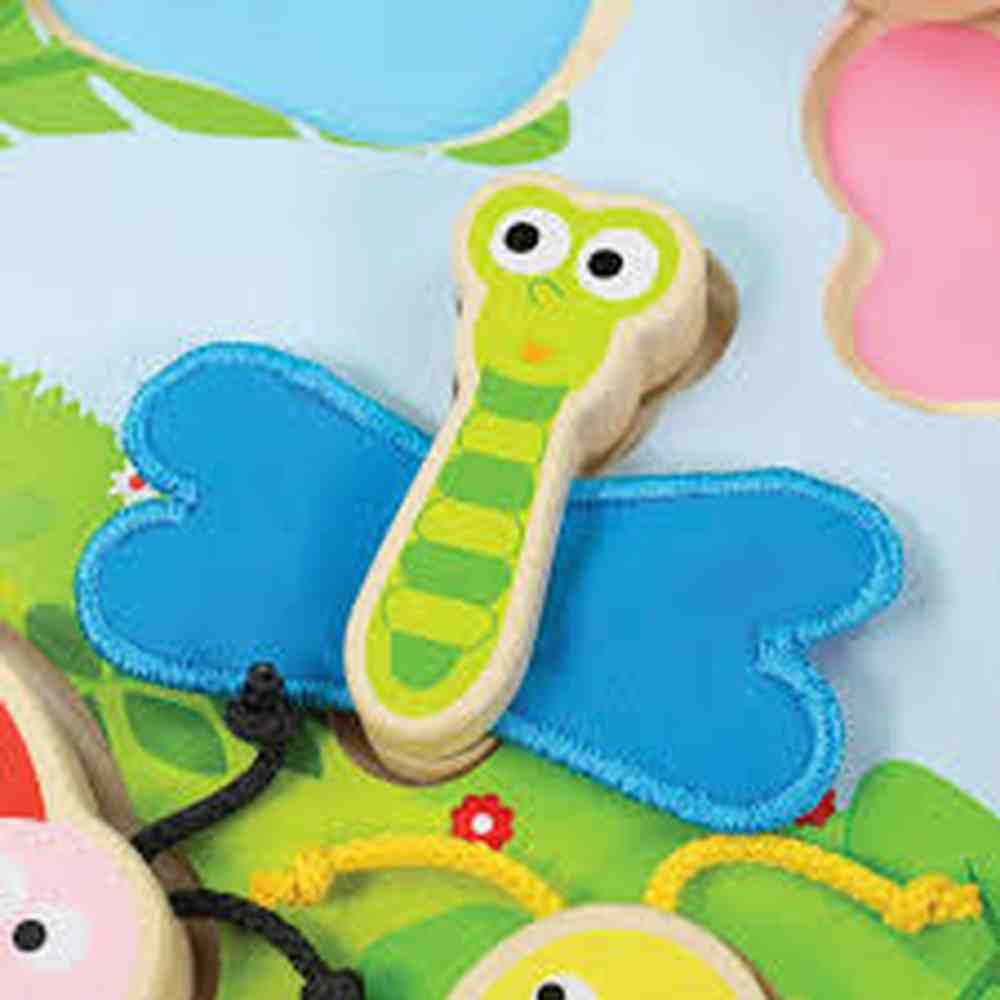 Touch and Feel Insects Puzzle Board 4