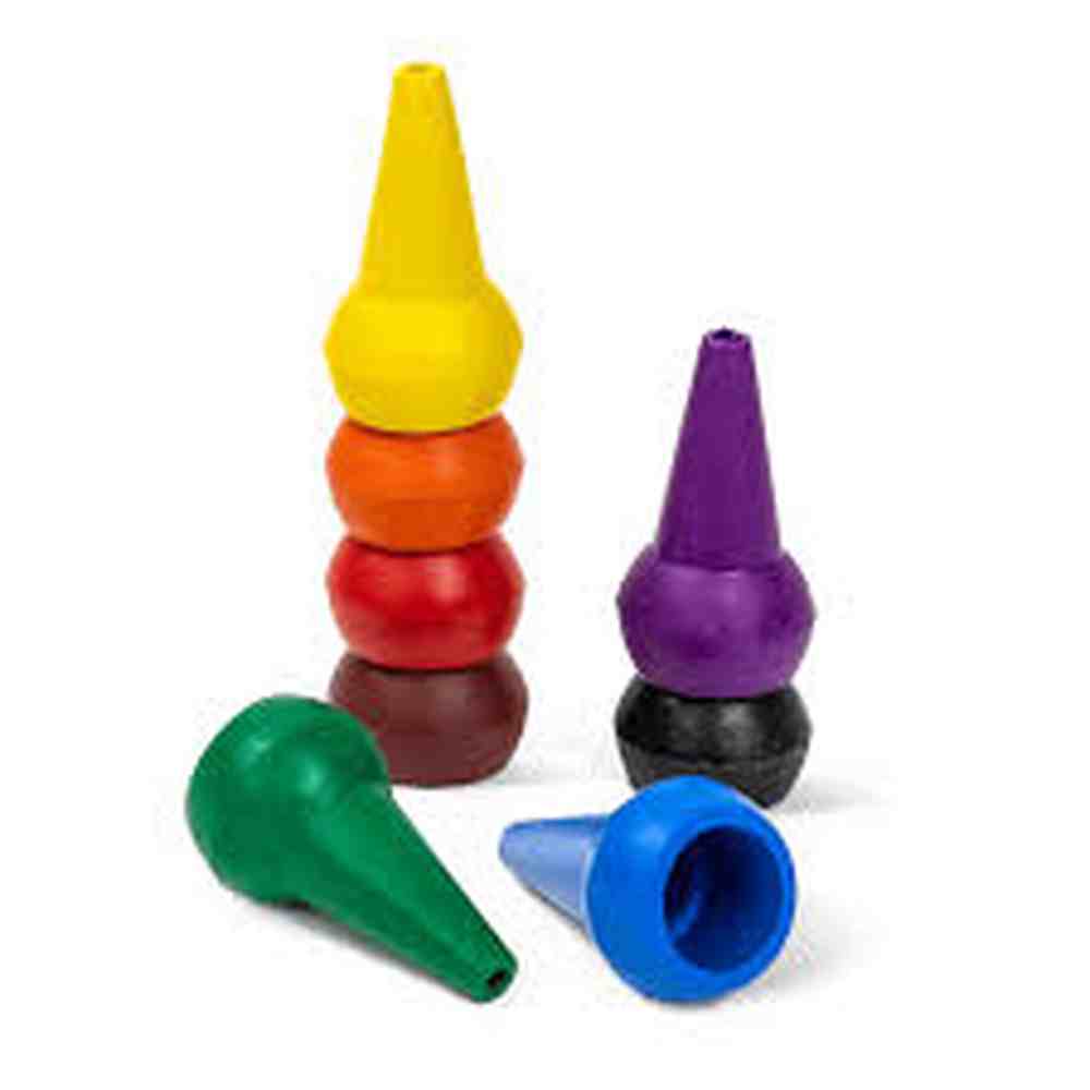 Stackable Crayons - Retro Rainbow 2