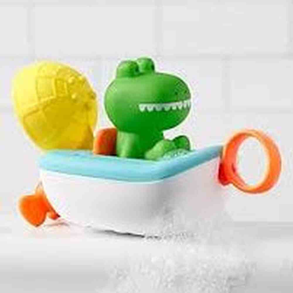 ZOO Croc the Boat Pull & Go Bath Toy 2