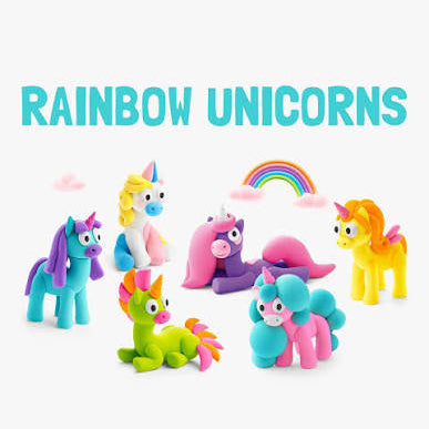 Hey Clay 15 Pot Model Set - Unicorns 2