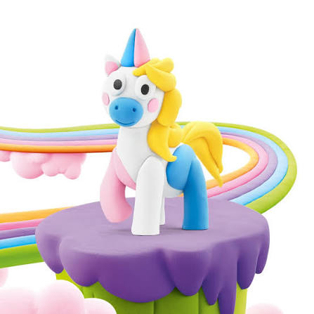 Hey Clay 15 Pot Model Set - Unicorns 5