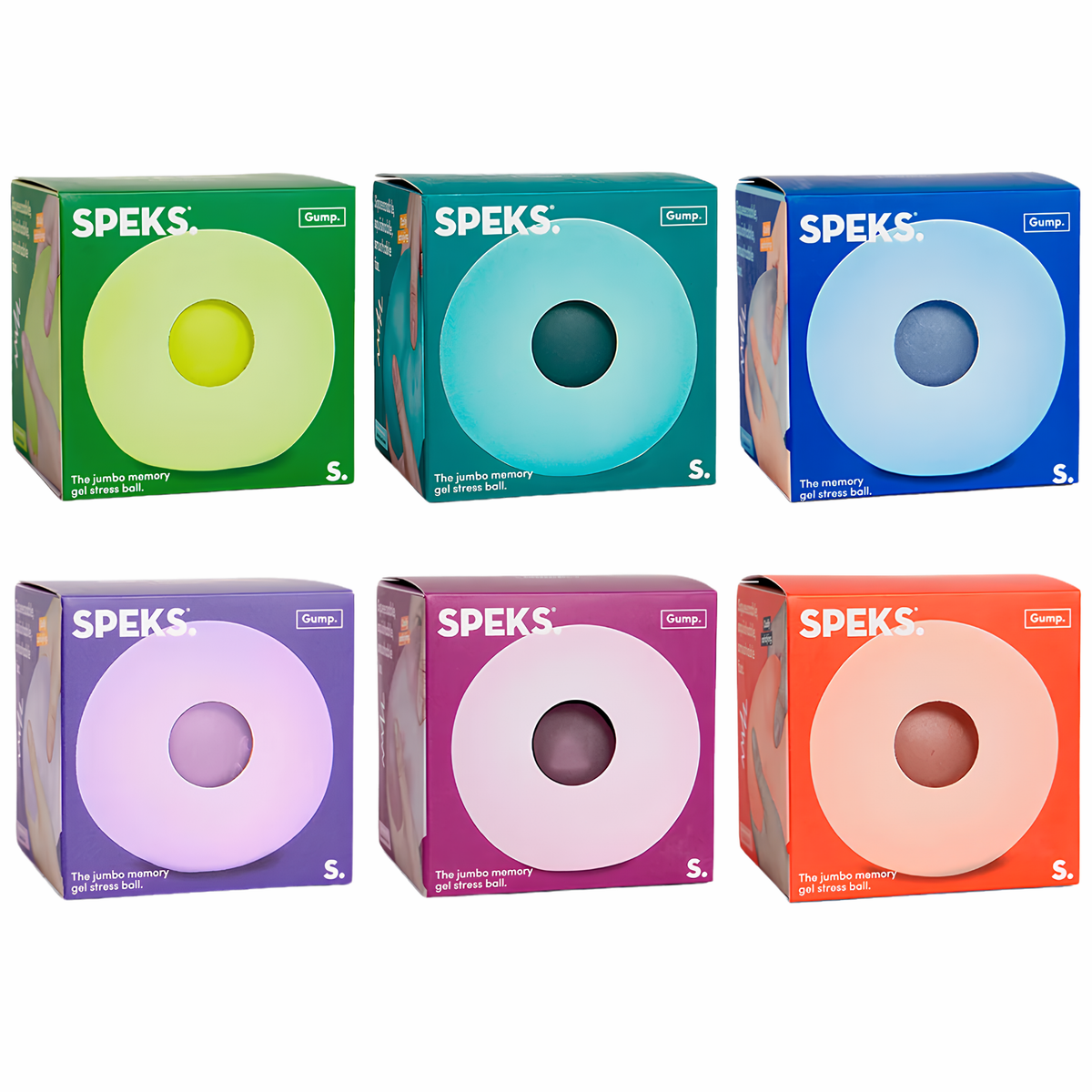 SPEKS Gump Jumbo - The Memory Gel Stress Ball