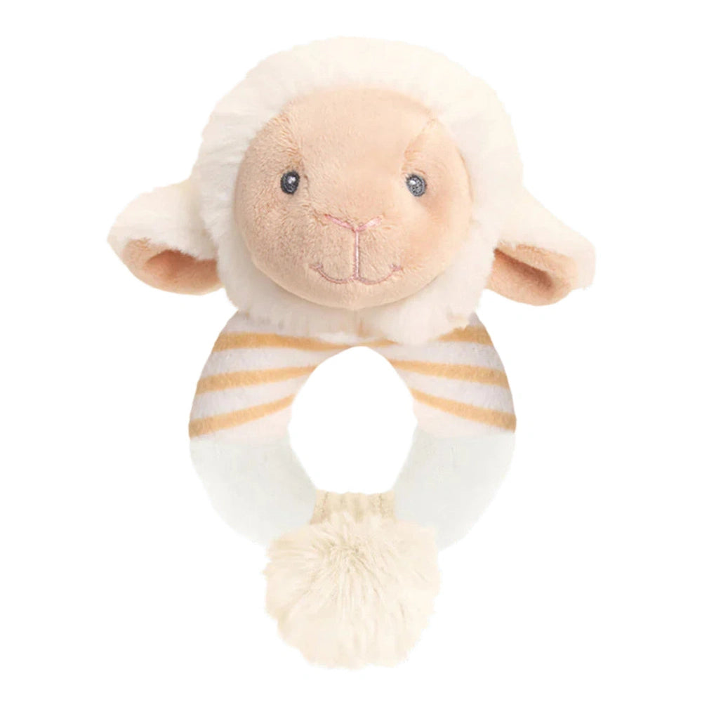 Keeleco Lullaby Lamb Ring Rattle 1