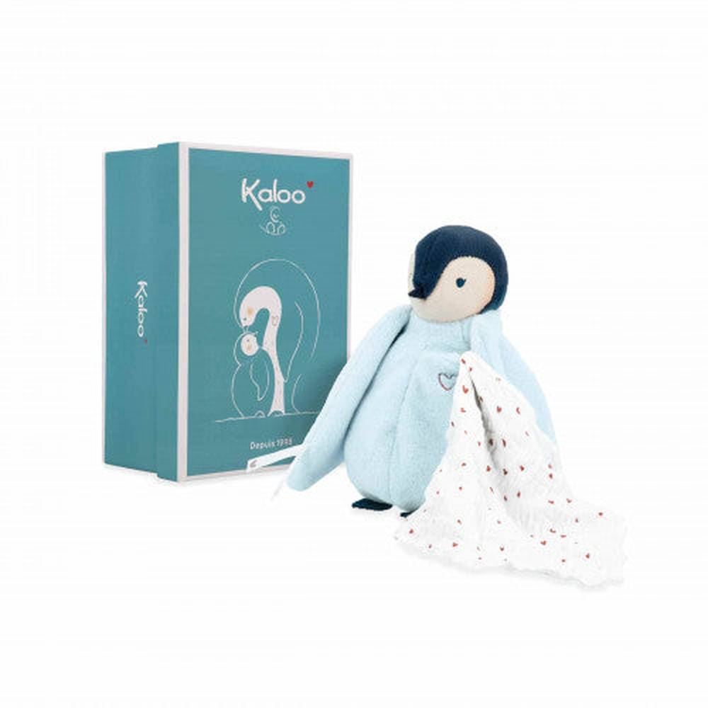 Kissing Plush Penguin - Blue 4