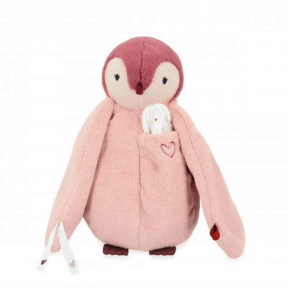 Kissing Plush Penguin - Pink 1