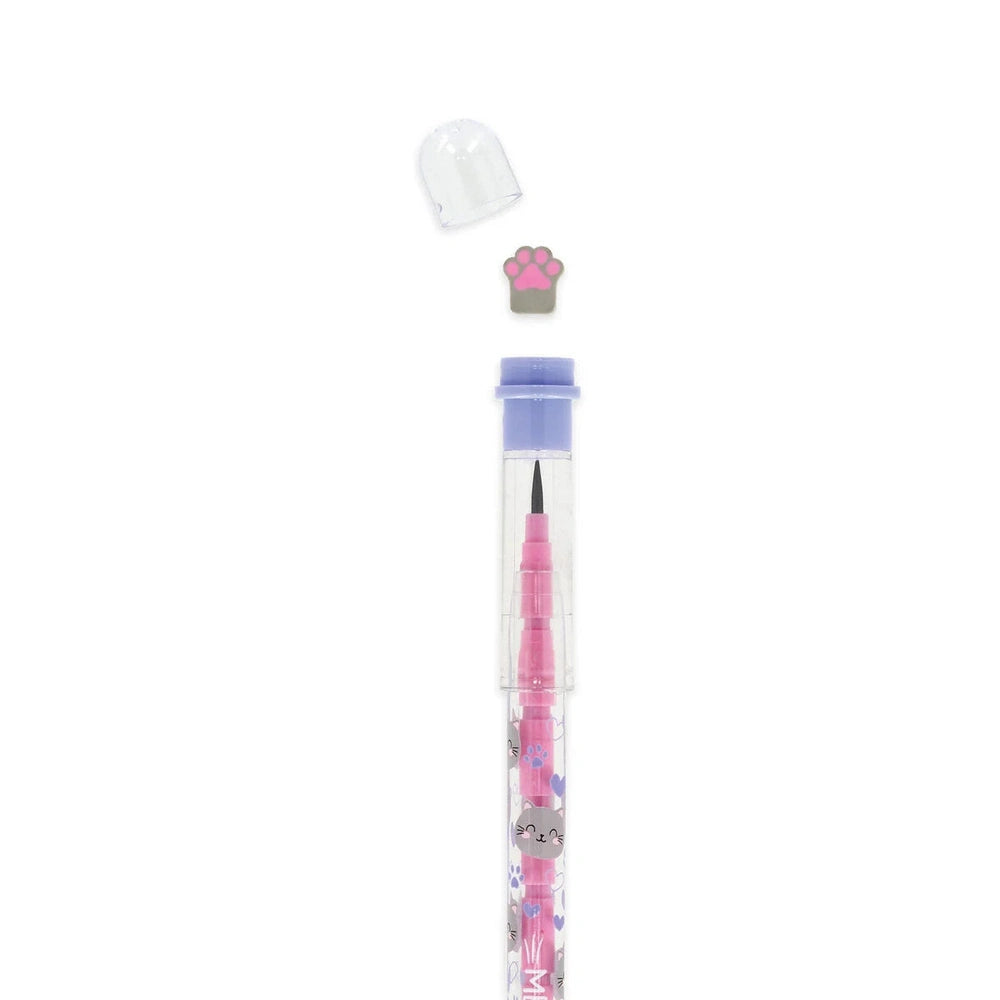 Kitty Stackable Pencil with Eraser 3