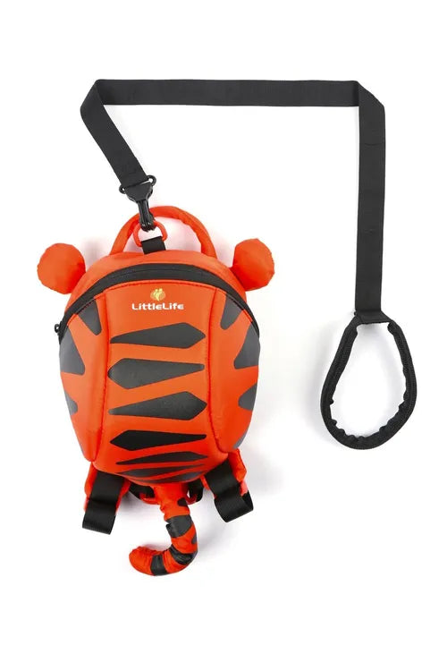 Toddler Backpack with Rein - Tiger - Recycled Polyester 1