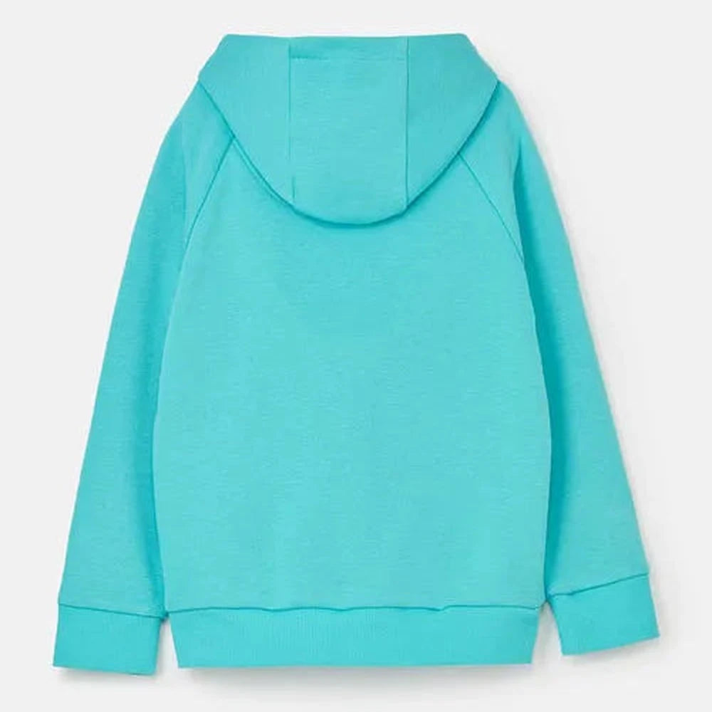 Jessie Embroidered Hoodie - Turquoise 5