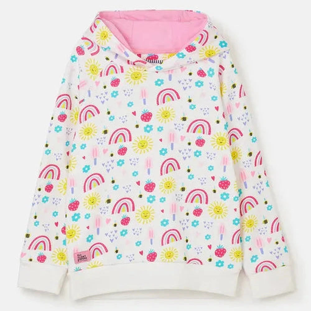 Jessie Print Hoodie - Rainbow Sunshine 1