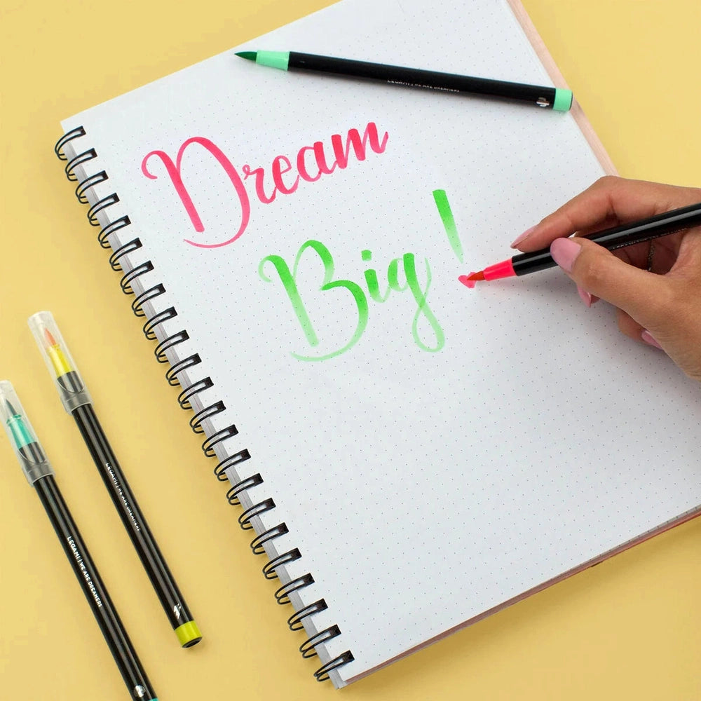 Legami Brush Markers - Set of 12 Brights 2