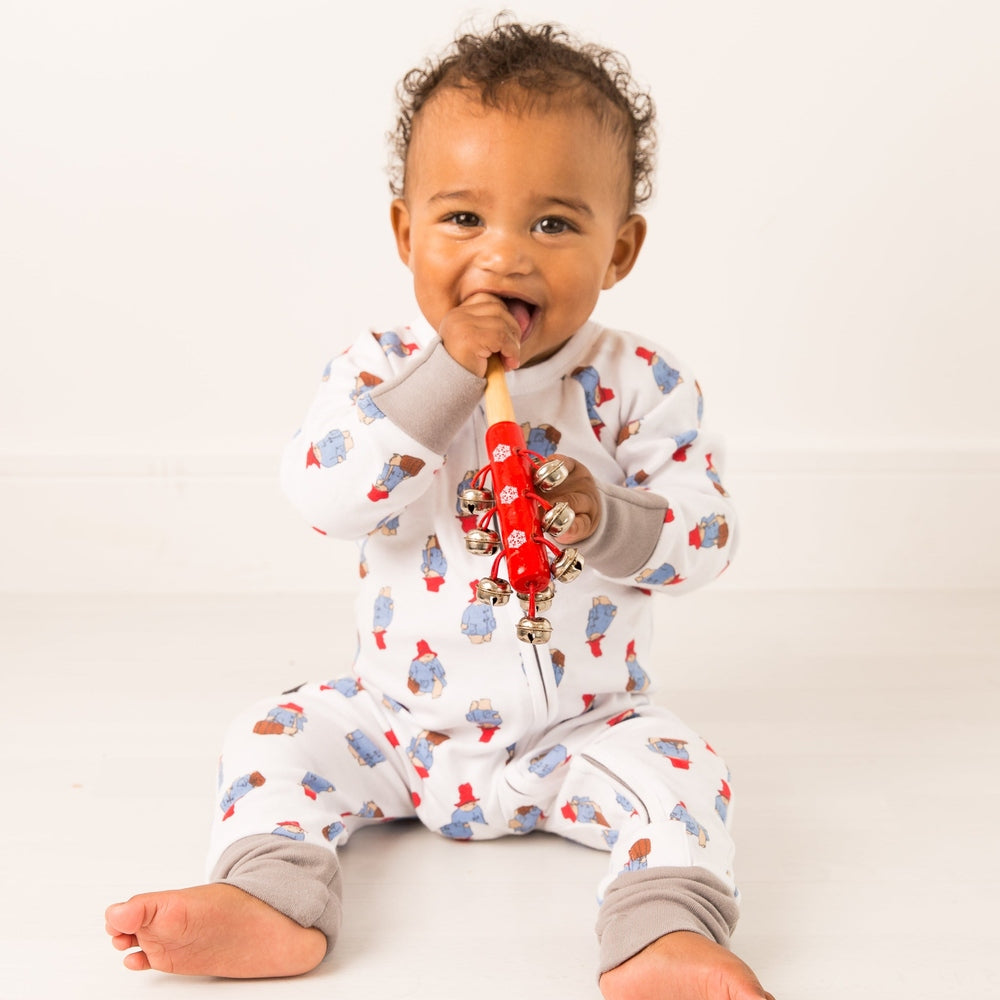 Paddington™ Loves to Travel Zip-Up Romper 1