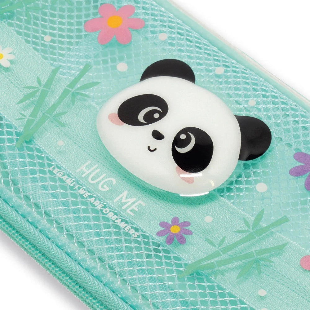 Panda Rigid Transparent Pencil Case - WonderWow 3