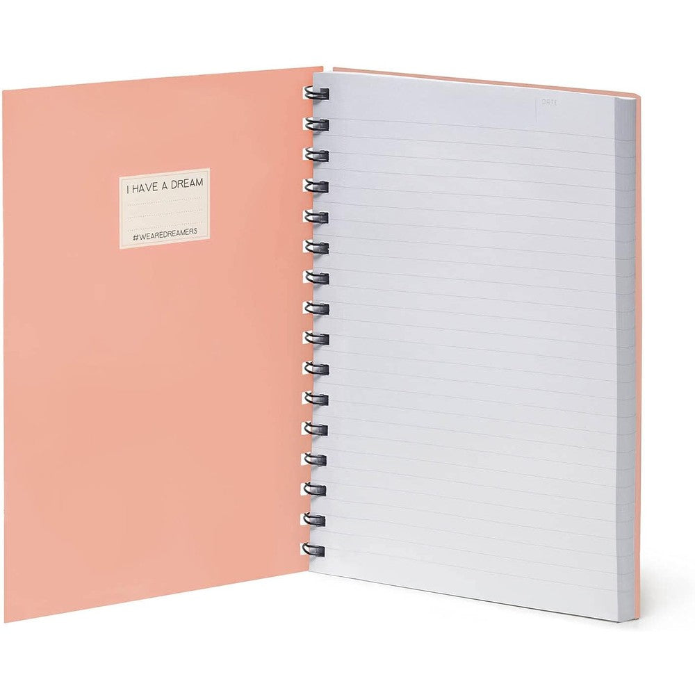 Lined Notebook with Illustrated Cover - Panda 2