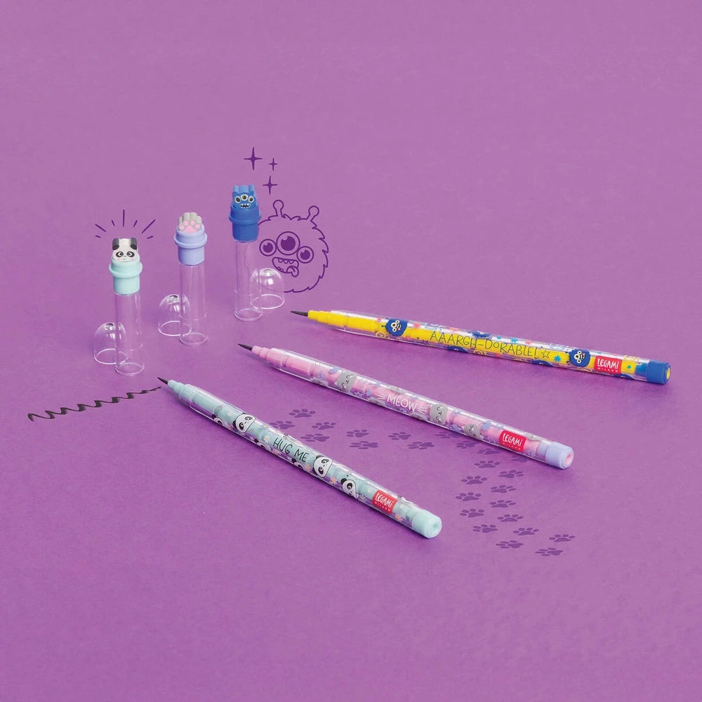 Panda Stackable Pencil with Eraser 5