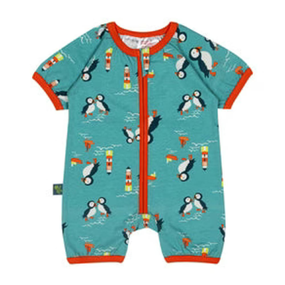 Kenzie The Puffin Summer Jersey Romper 1