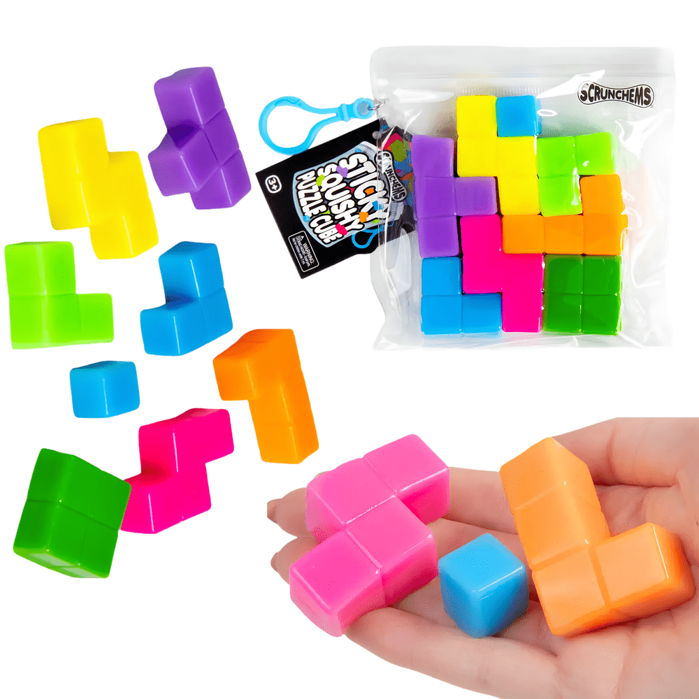 Scrunchems Sticky Squishy Puzzle Cube 1