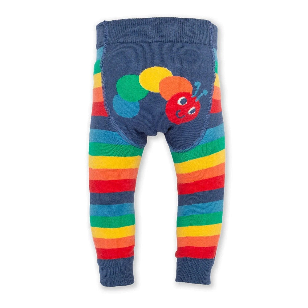 Rainbow Caterpillar Knit Leggings 1