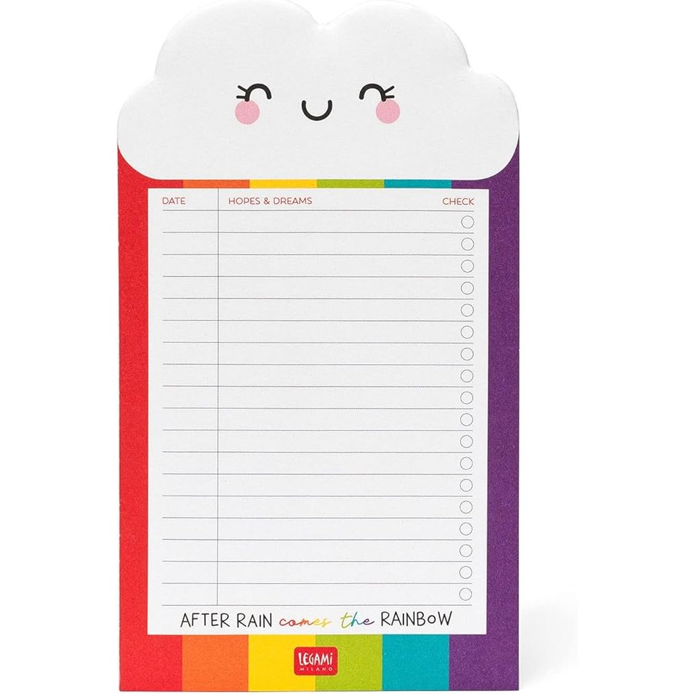 Rainbow Memo Pad 1