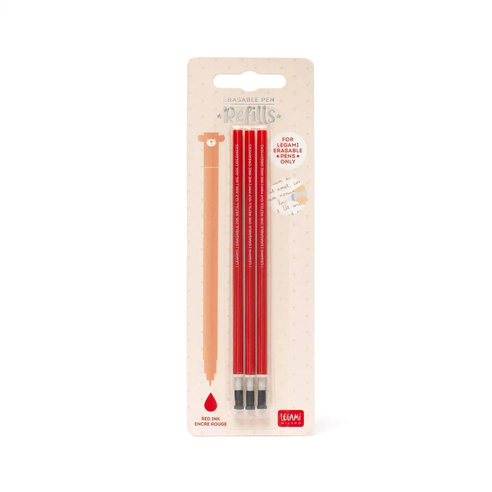 Erasable Gel Pen Refill Packs 3