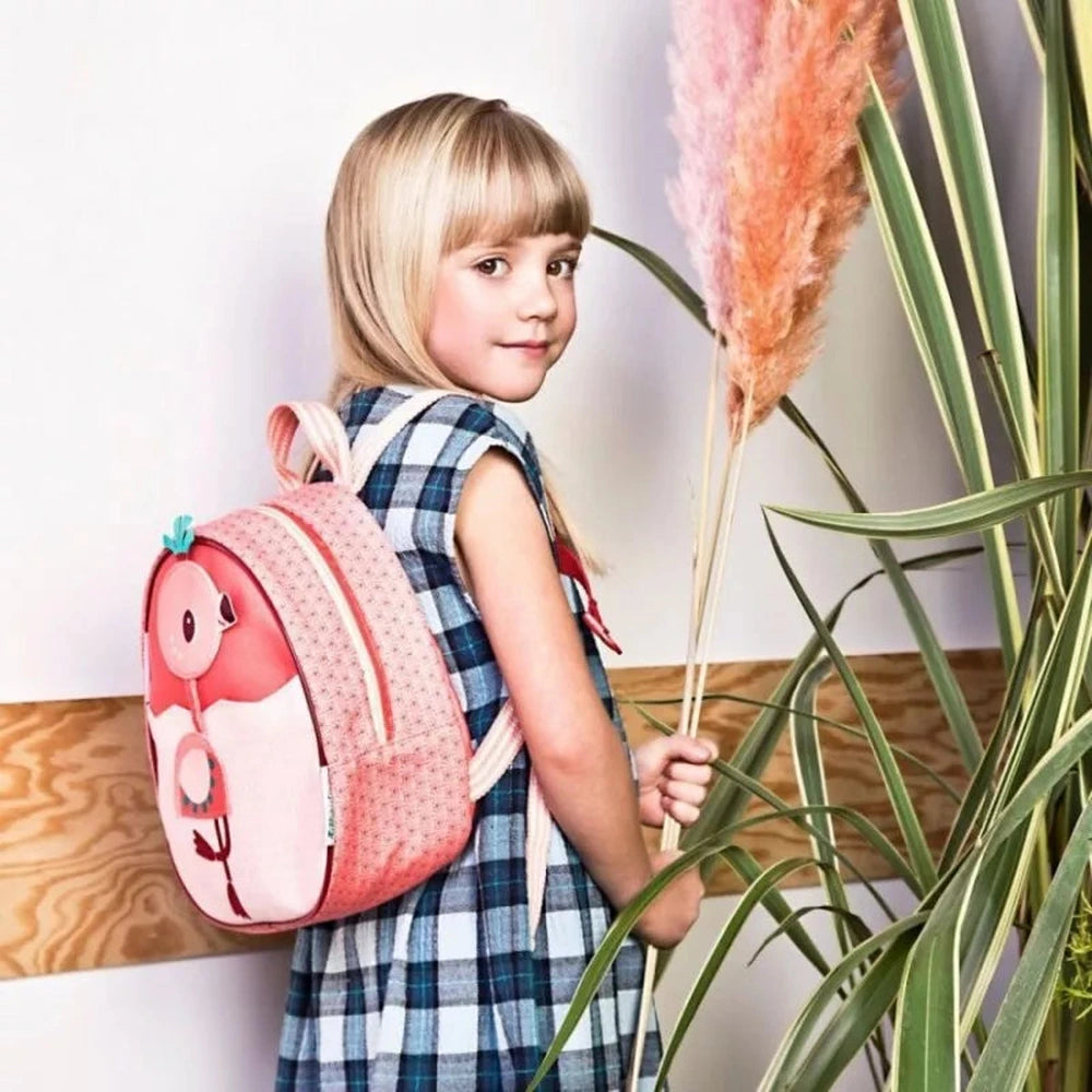 Toddler backpack - Flamingo - Recycled Polyester 5
