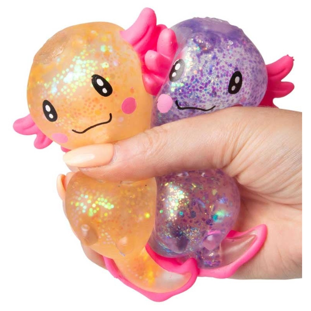 Scrunchems Sugar Squishy Axolotl - Various Colours 1