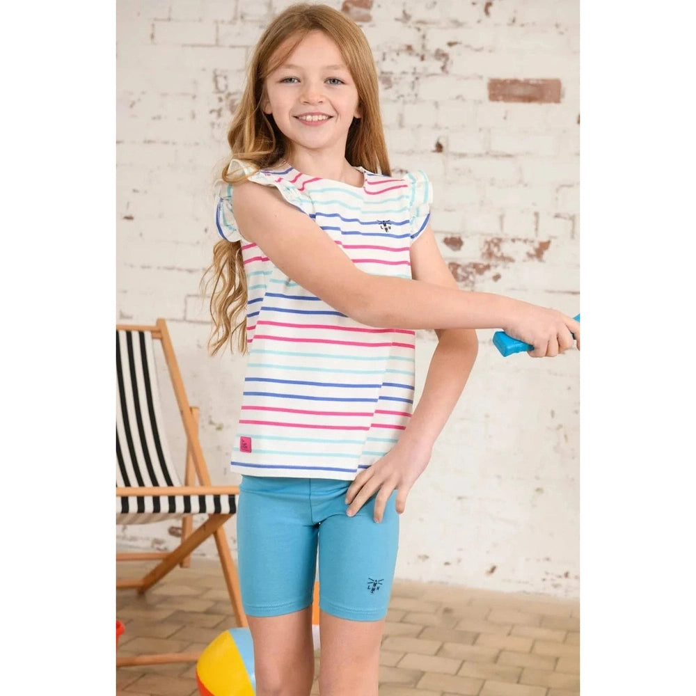 Polly Shorts - Turquoise 3