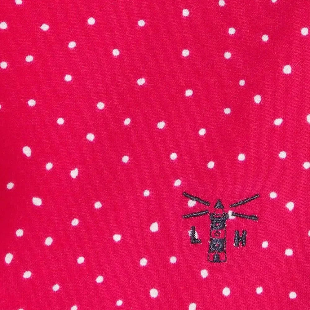 Polly Shorts - Pink Dot 2