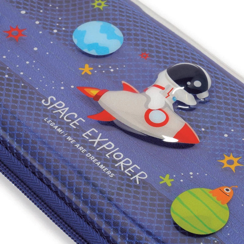 Space Rigid Transparent Pencil Case - WonderWow 3