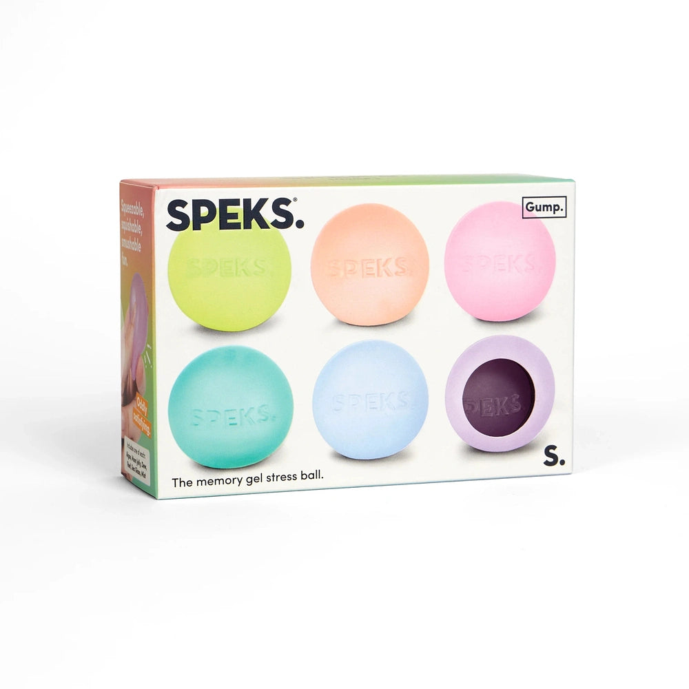 SPEKS Mini Gump 6 Pack - The Memory Gel Stress Ball 1