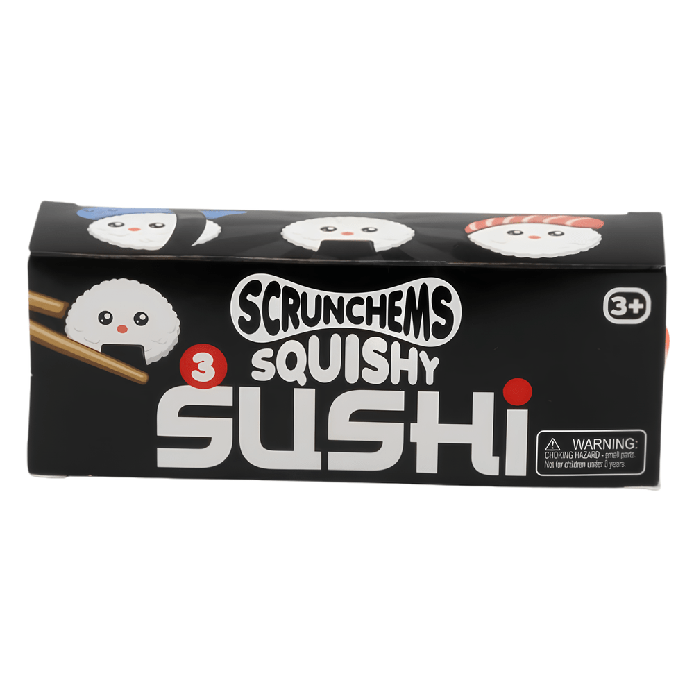 Scrunchems Squishy Sushi 3 Piece Set 2