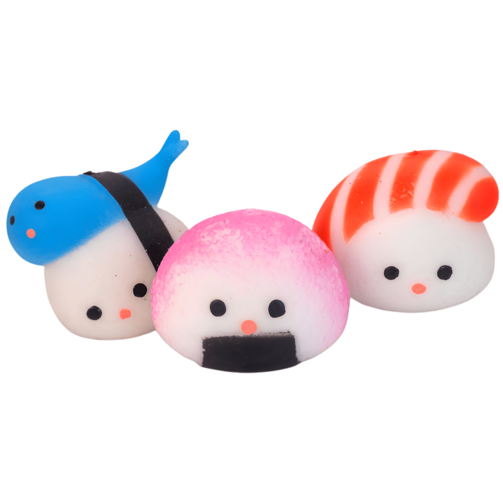 Scrunchems Squishy Sushi 3 Piece Set 3