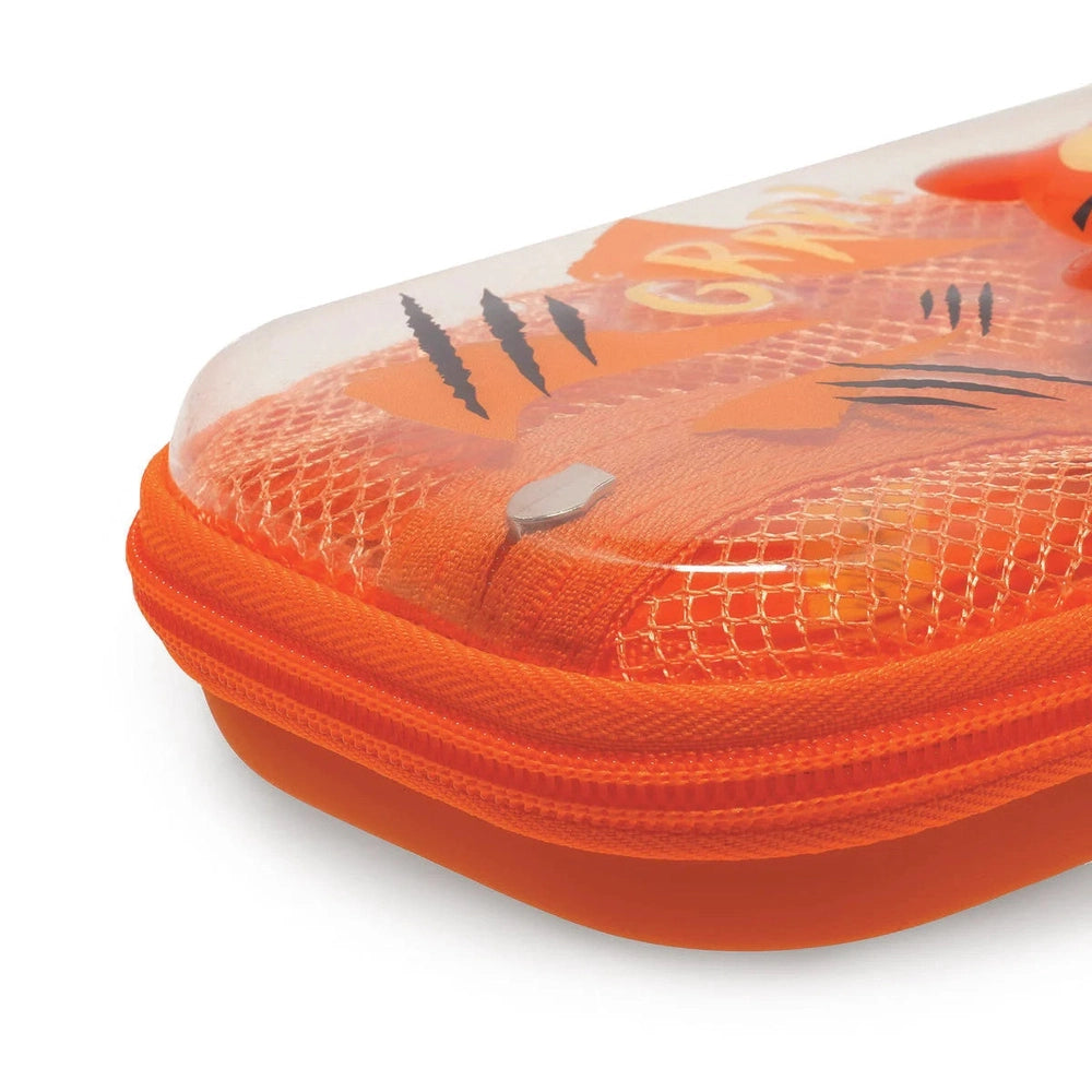 Tiger Rigid Transparent Pencil Case - WonderWow 5
