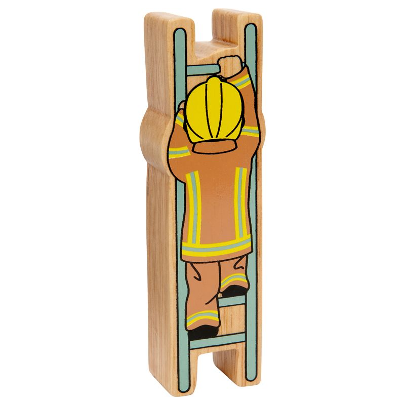 Natural figure - Firefighter on a Ladder