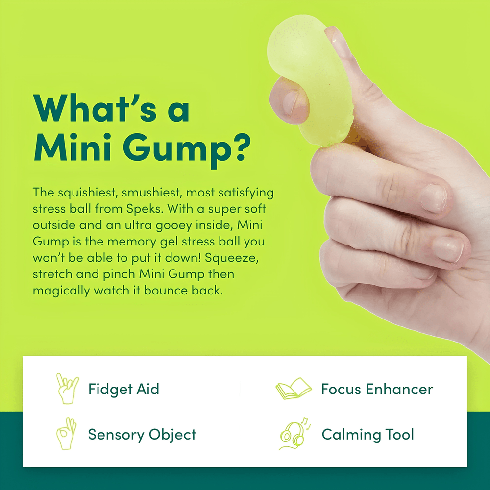 SPEKS Mini Gump Loop 6 Pack - The Memory Gel Stress Ring 4
