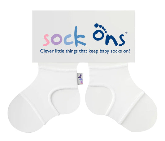 Sock-Ons - White